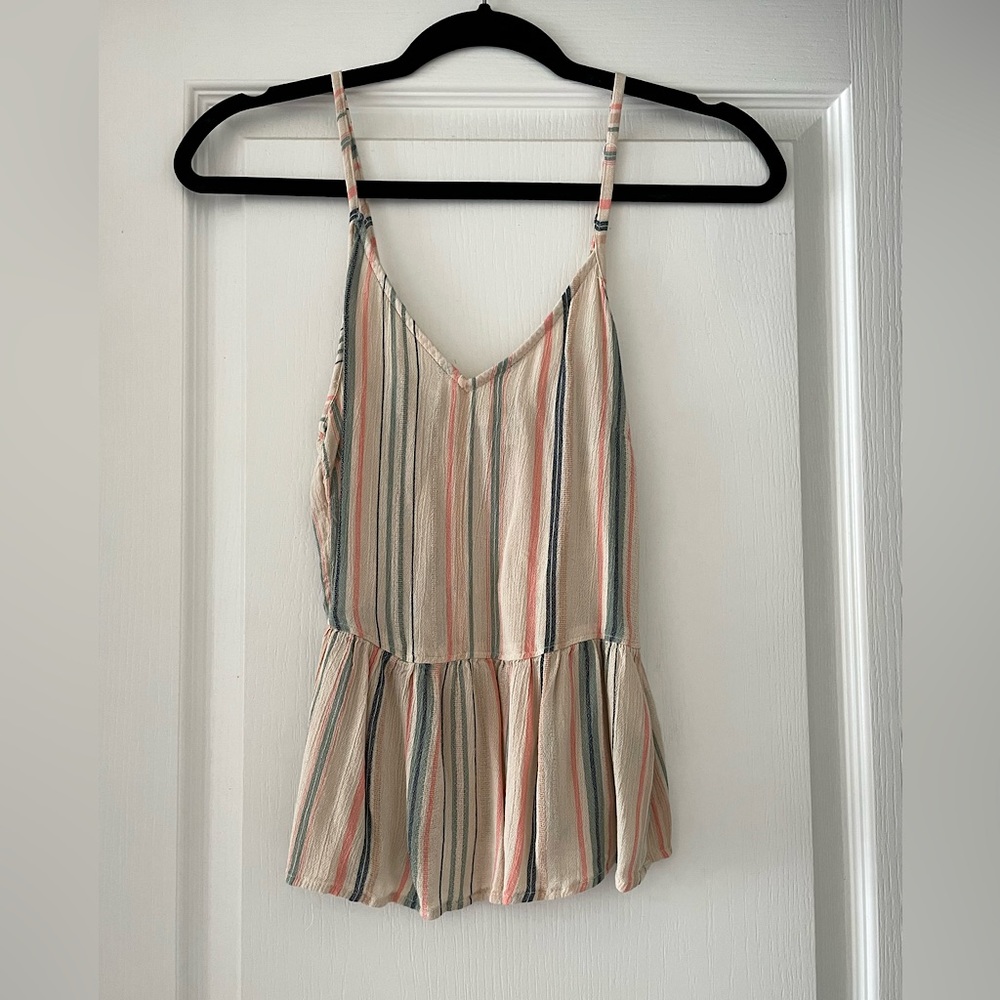 Striped tank top from American Eagle, size small.